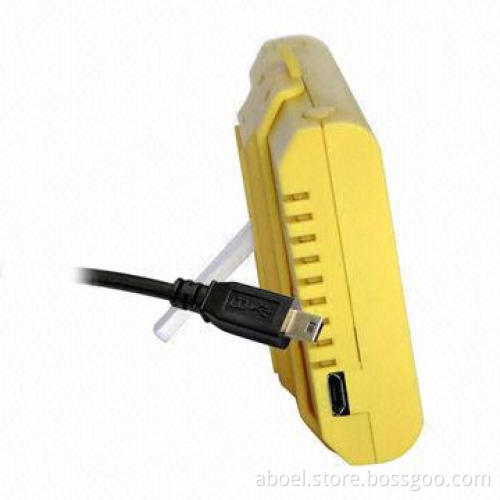 Portable CO Detector with LCD Display Time, Temperature, PPM & Power